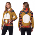 Athletic Hoodie - Unity Mandala Folk Art | Echovira Gallery