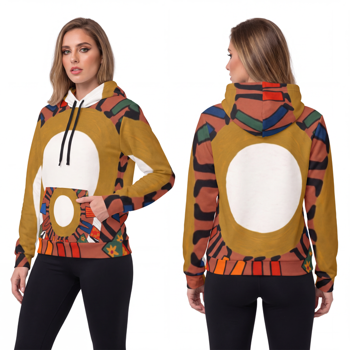 Athletic Hoodie - Women's Folk Harmony
