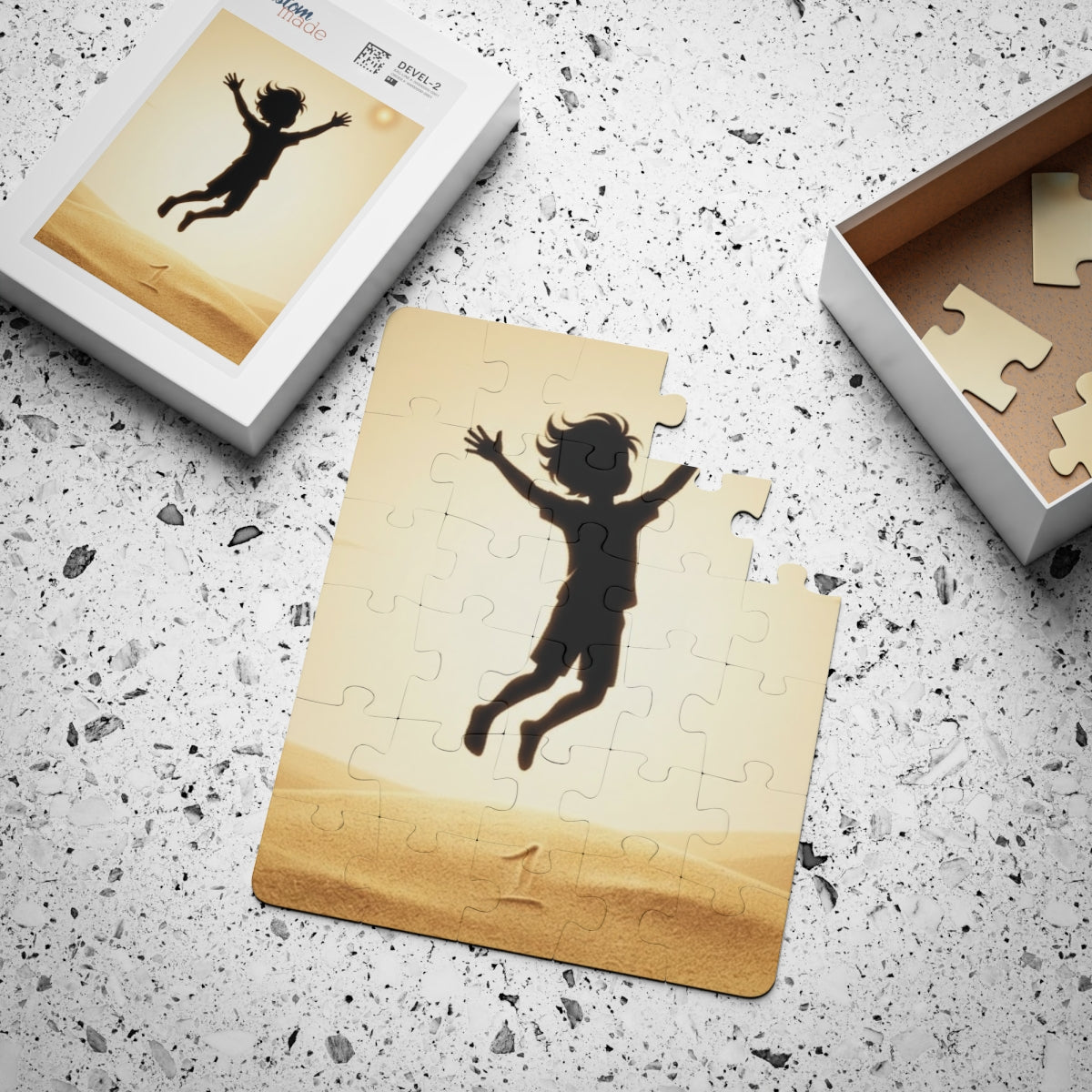 Kids' 30-Piece Puzzle - Joy of the Leap | Echovira Gallery