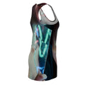 Neon Portrait Women's Racerback Dress