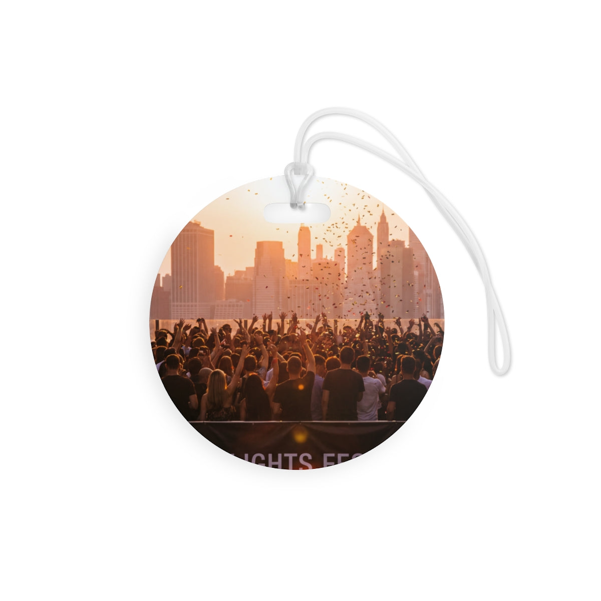Luggage Tag - City Lights Festival | Echovira Gallery