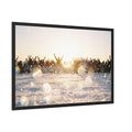 Framed Landscape Golden Hour Poster