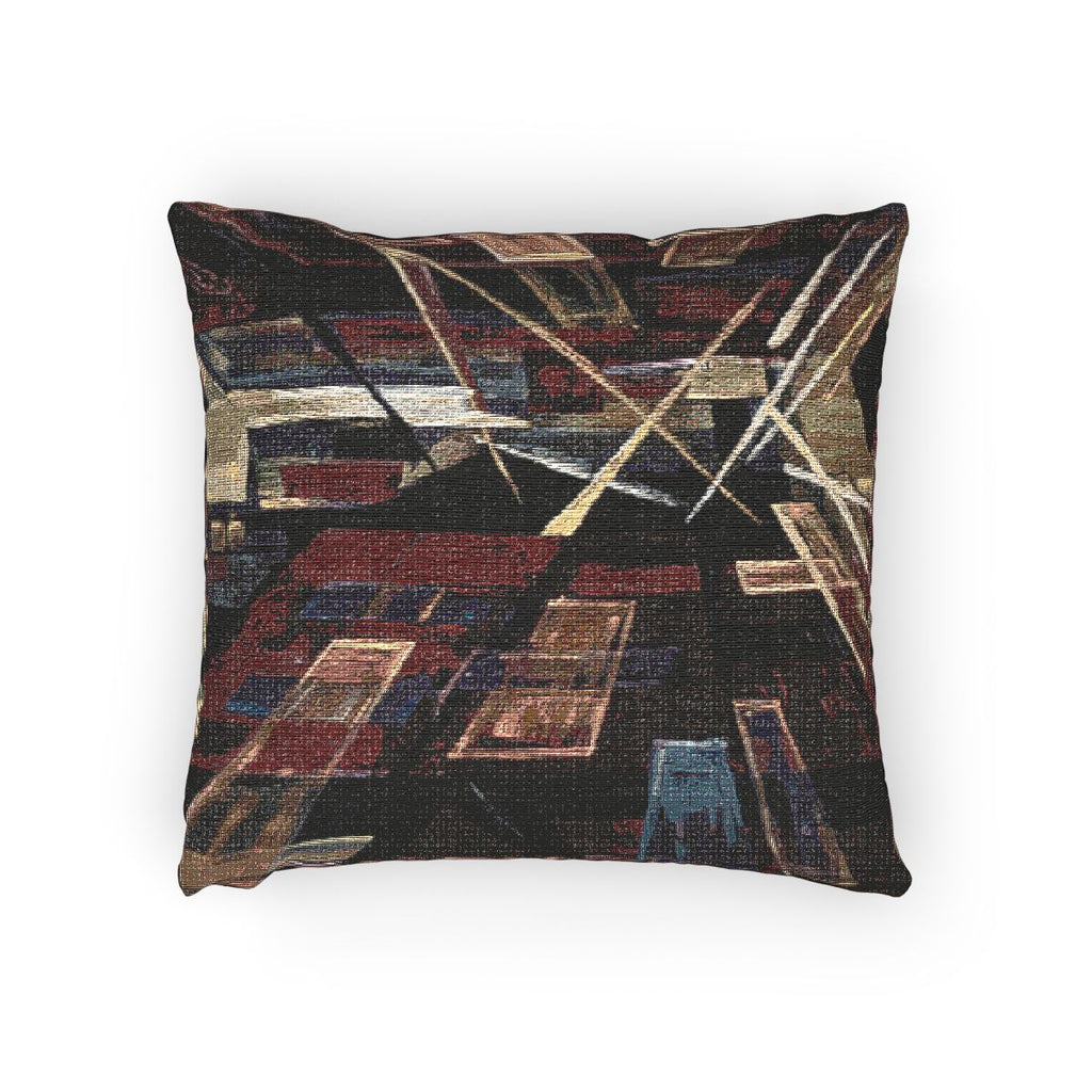 Woven Pillow - Urban Perspective | Echovira Gallery