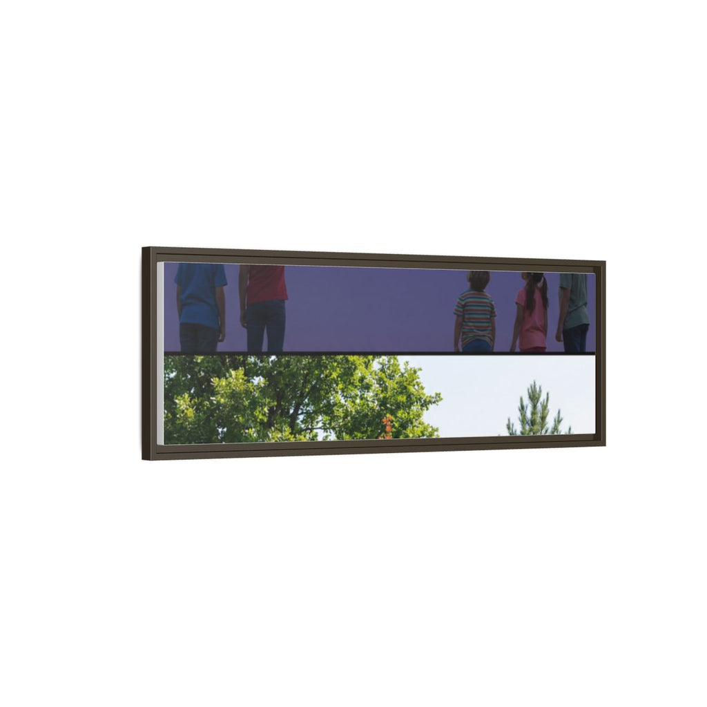 Framed Matte Canvas - Wilderness Gallery — Espresso / 1.25"