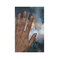 Rainy City Window Microfiber Tea Towel