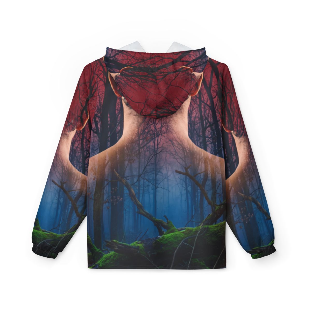 Unisex Windbreaker - Twilight Canopy Shell | Echovira...