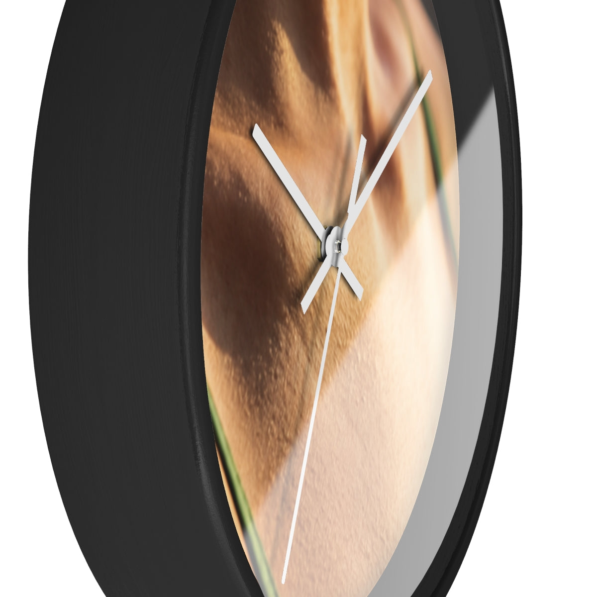 Golden Hour Wall Clock - Sunset Shadows Timepiece | Echovira...