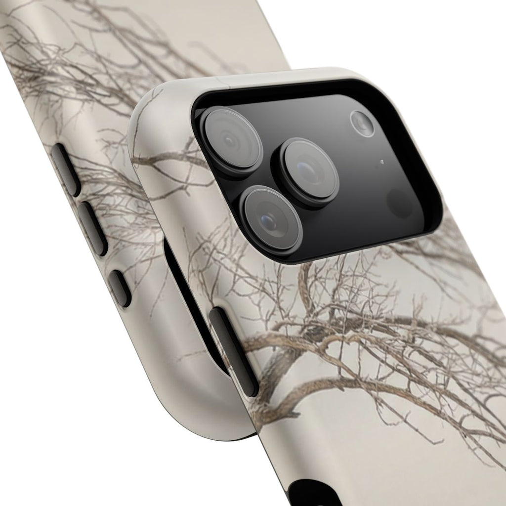 Impact-Resistant Cases - Tough Phone Case - Winter Tree Vibe— sizes part 2/2