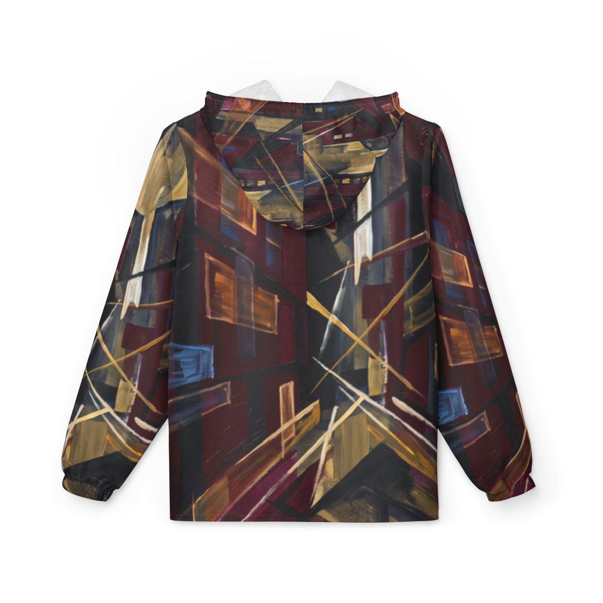 Unisex Windbreaker Jacket - Urban Storm | Echovira Gallery