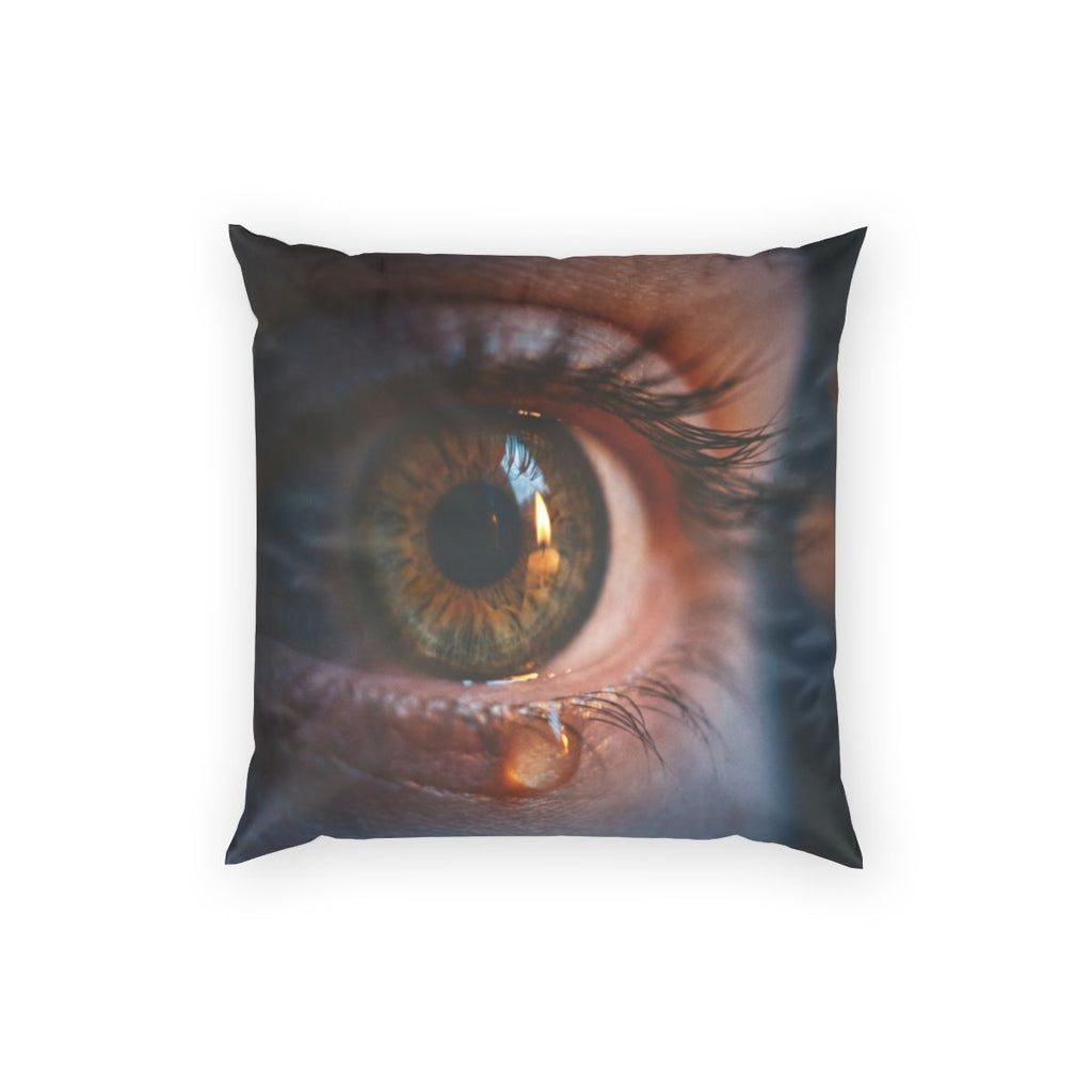 Poly Velvet Pillow - Cinematic Eye