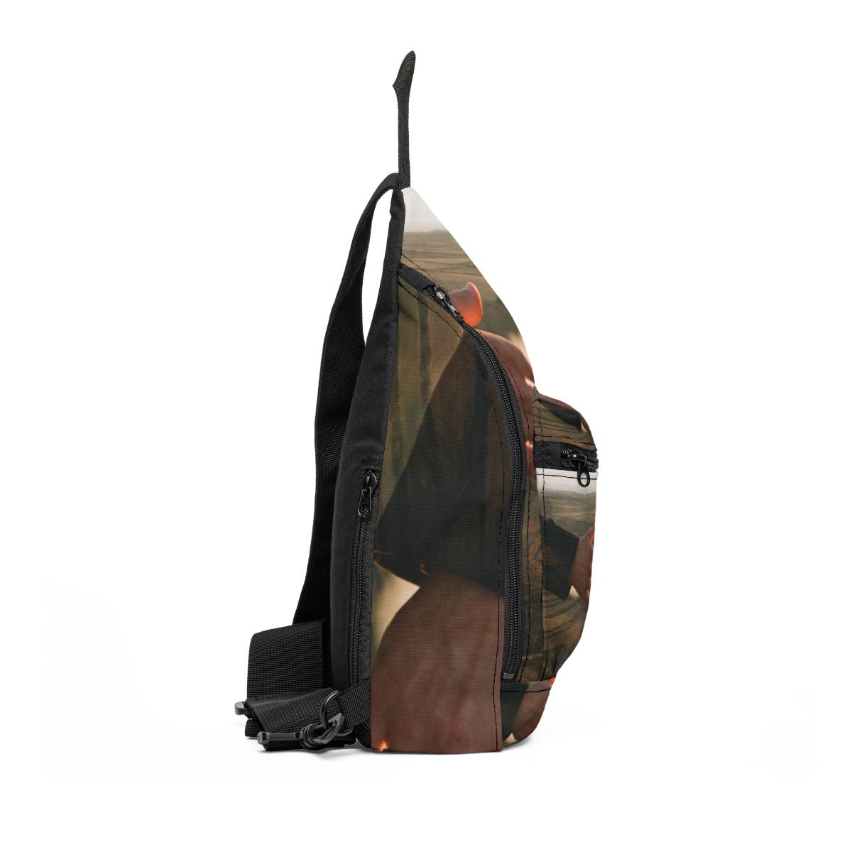 Sling Bag - The Infinite Touch | Ethereal Coastal Art |...