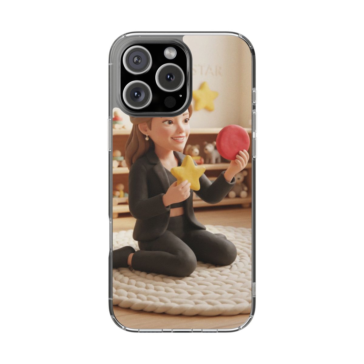 Clear Impact-Resistant Cases - Clear Phone Case - Sculpted...