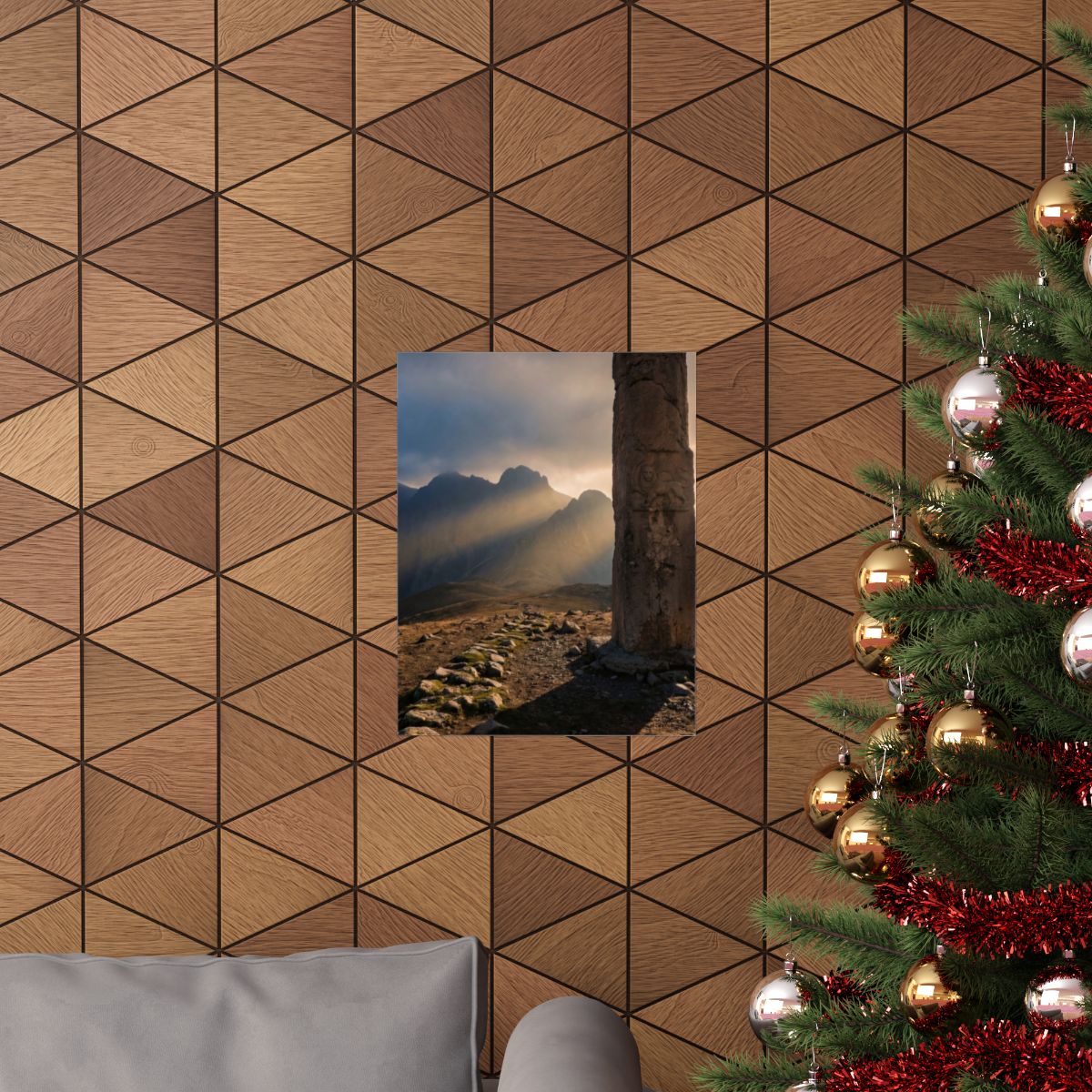 Matte Vertical Posters - Mystic Monolith Ancient Persian......