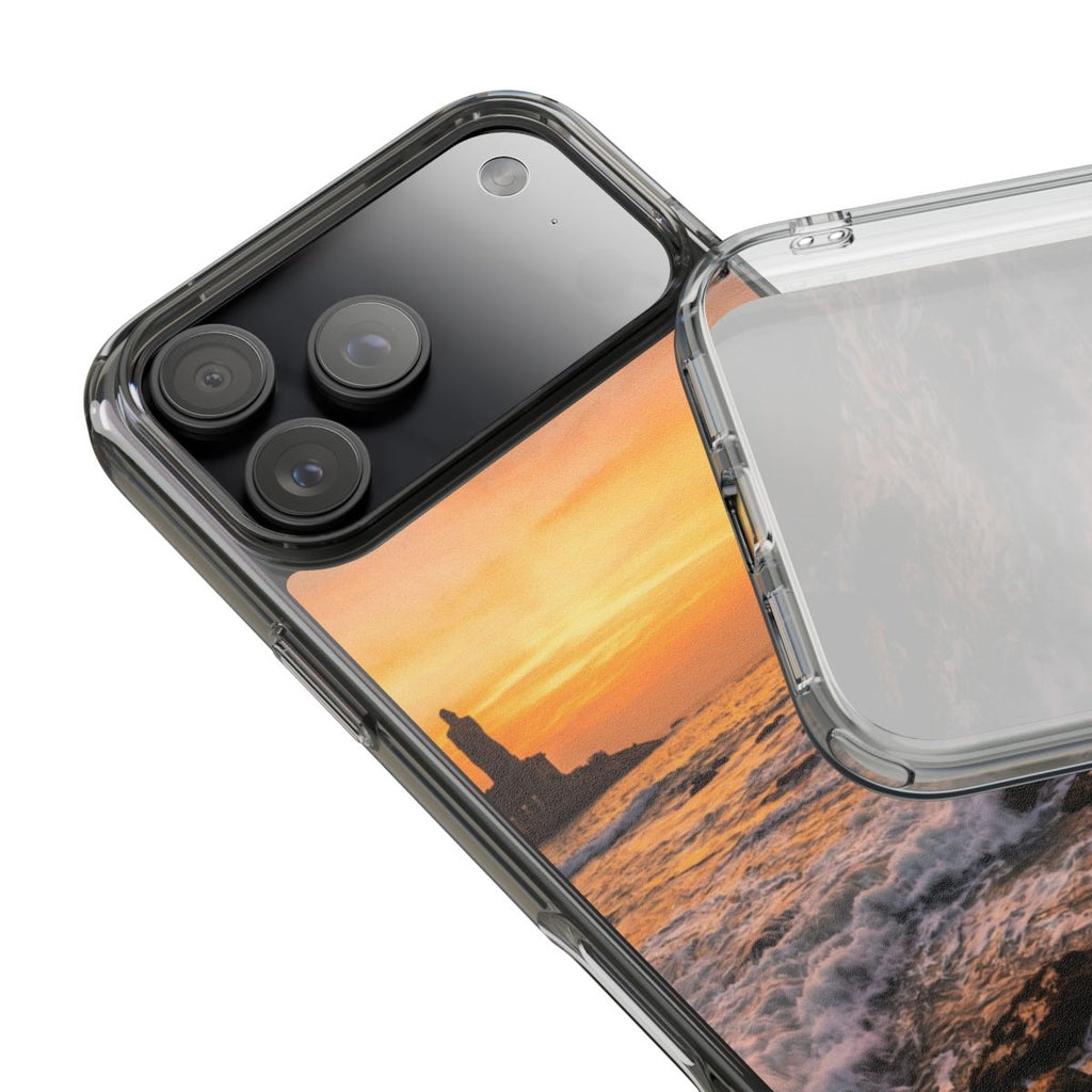 Clear Impact-Resistant Cases - Clear Phone Case - Golden...