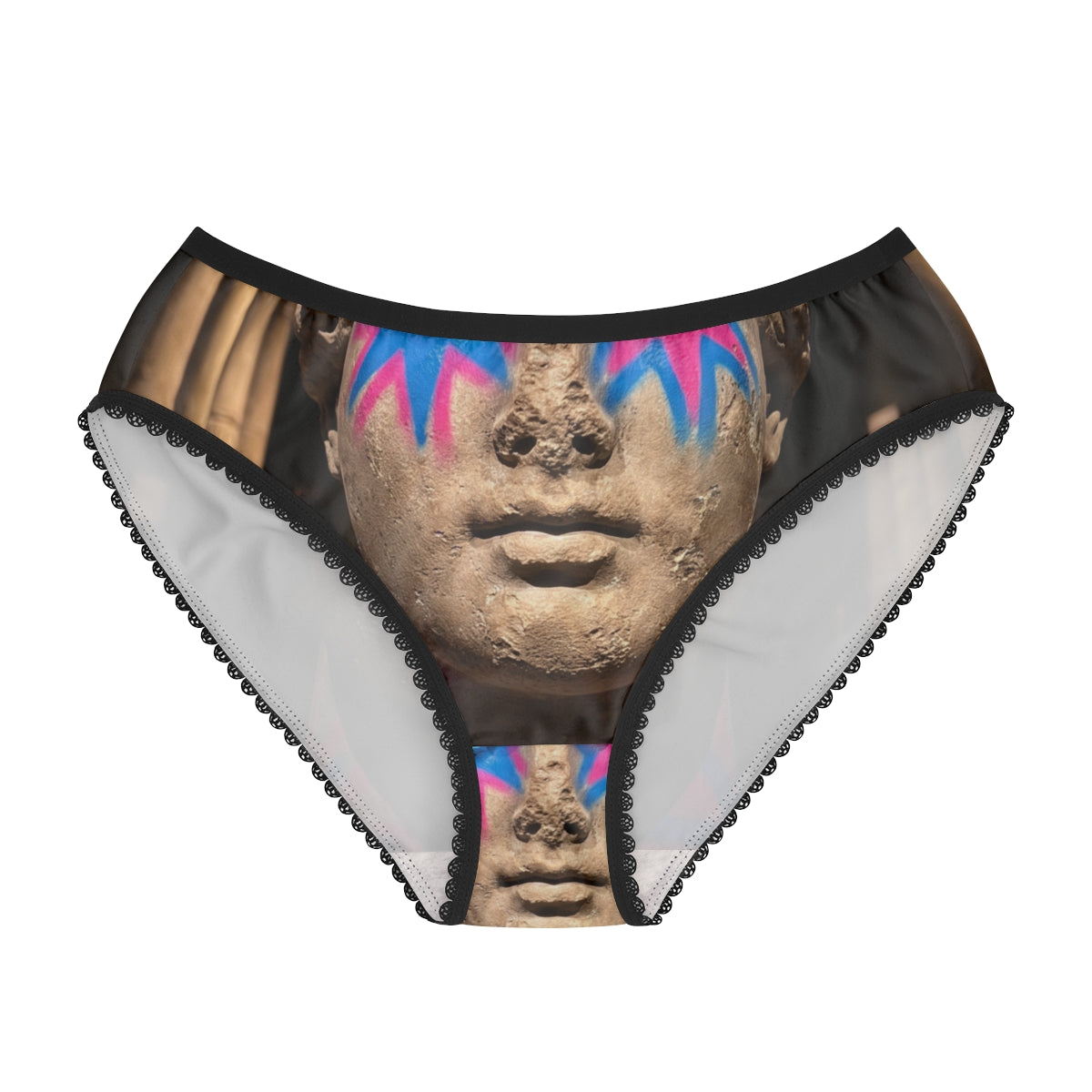 Neon Graffiti Bust Women's Briefs