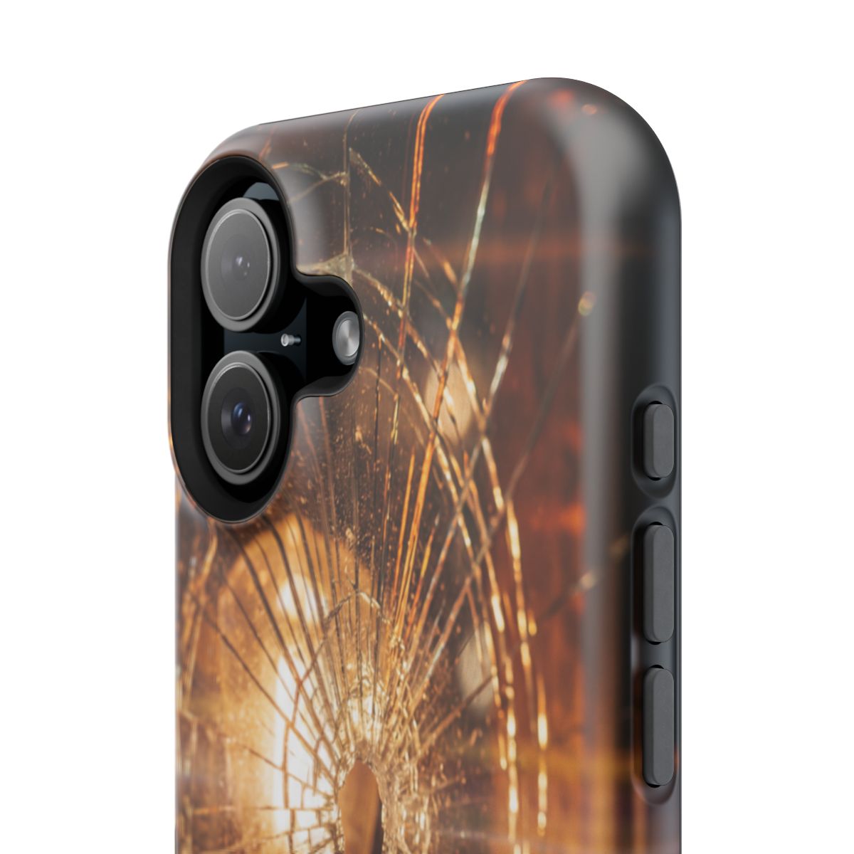 Impact-Resistant Case - Shattered Amber