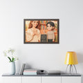 Framed Horizontal Poster - Classroom Wonder — Walnut (14×11...