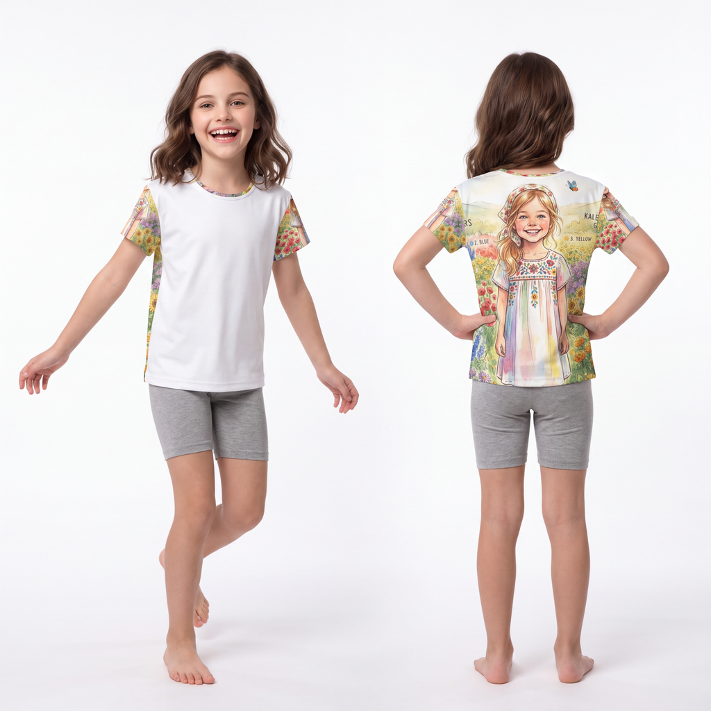 Kids Sports Jersey - Meadowland | Echovira Gallery