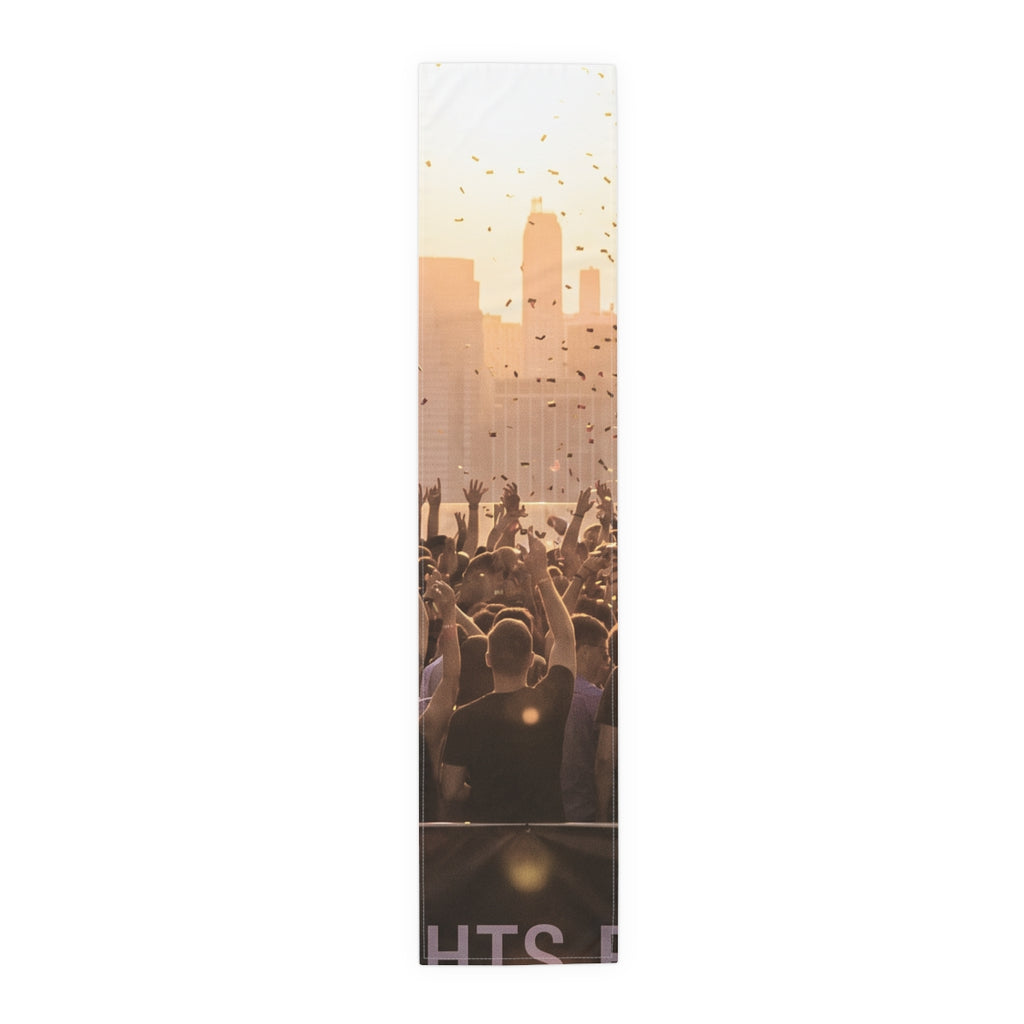 Table Runner - City Lights Festival | Echovira Gallery