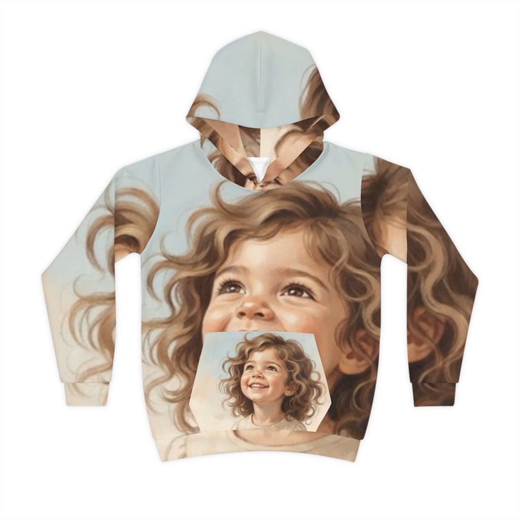 Children's Hoodie - Floating Castles | Echovira Gallery