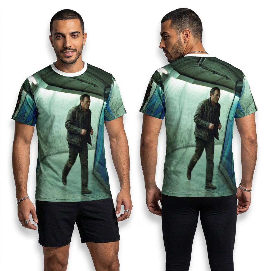 Men's Cut & Sew Tee Urban Tunnel Sprint