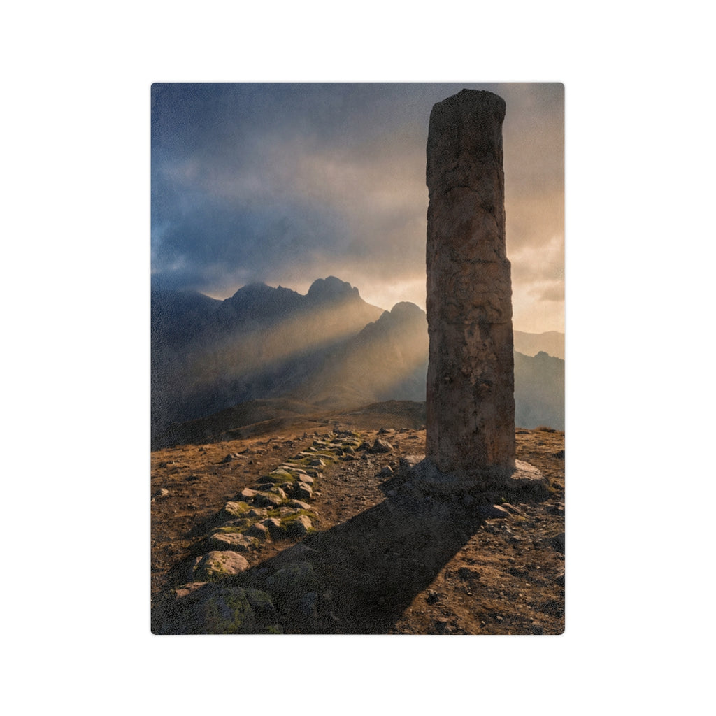 Microfiber Blanket - Rugged Mountain