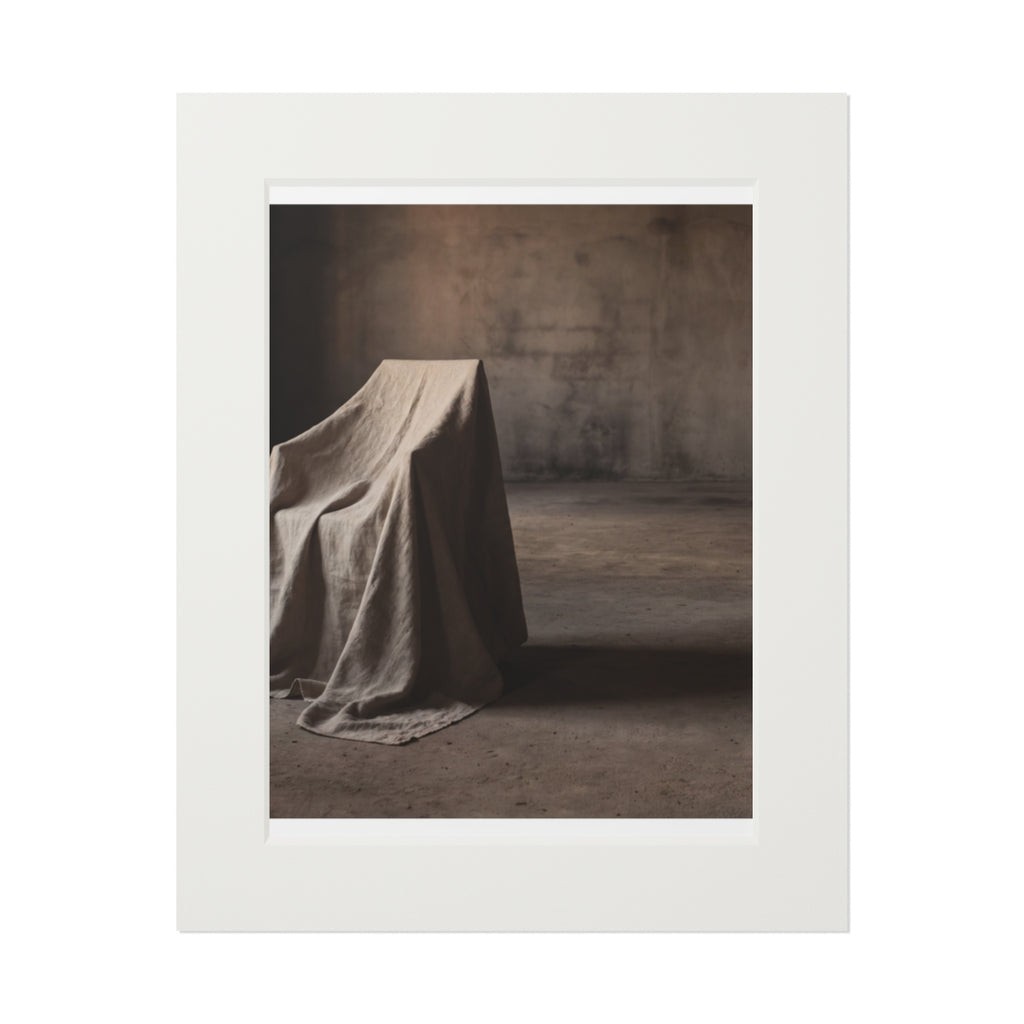 Fine Art Prints - Draped Silence Still Life Art - Shadowed...