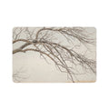 Pet Food Mat - Winter Branch Solitude Landscape | Echovira...