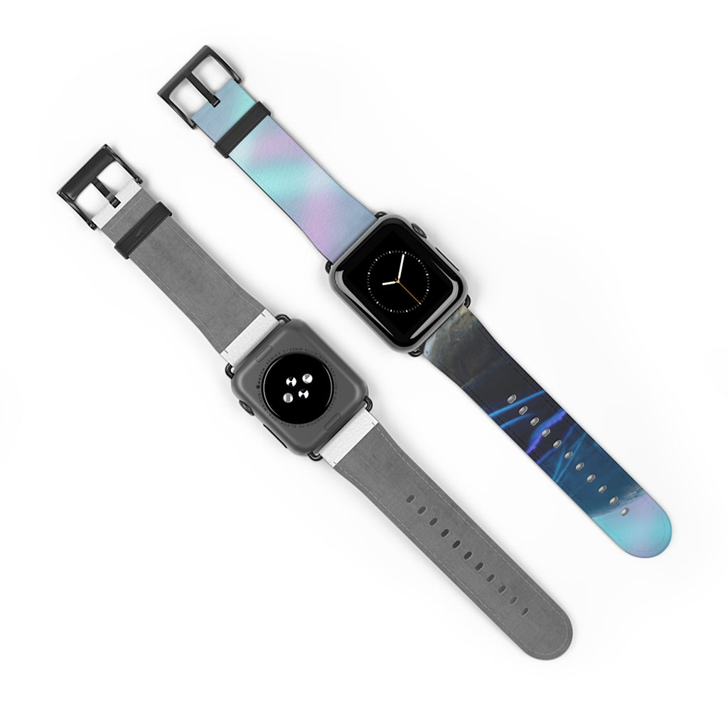 Apple Watch Band - Nocturne Midnight Glow | Echovira Gallery