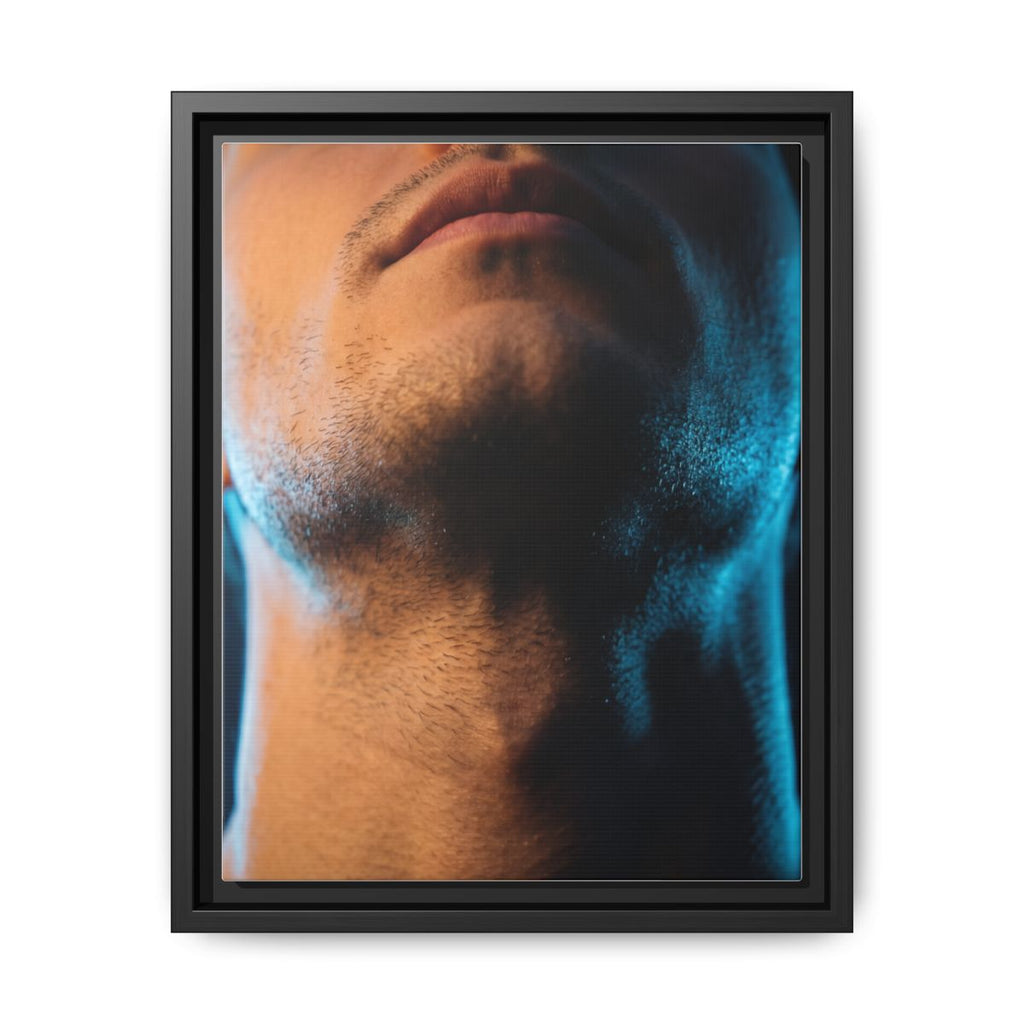 Framed Matte Canvas - Neon Noir