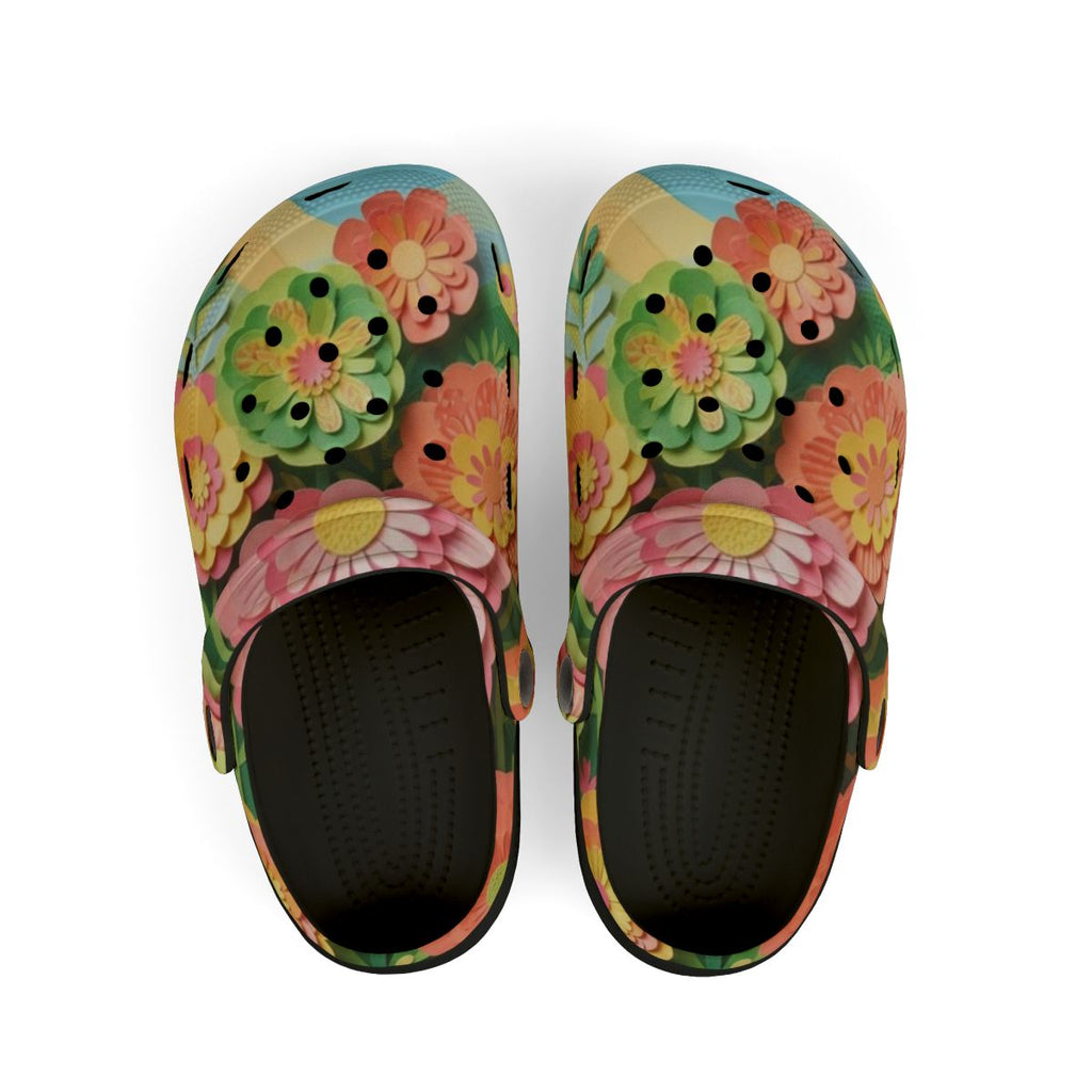 Kid's EVA Foam Clogs - Meadow Sunshine | Echovira Gallery