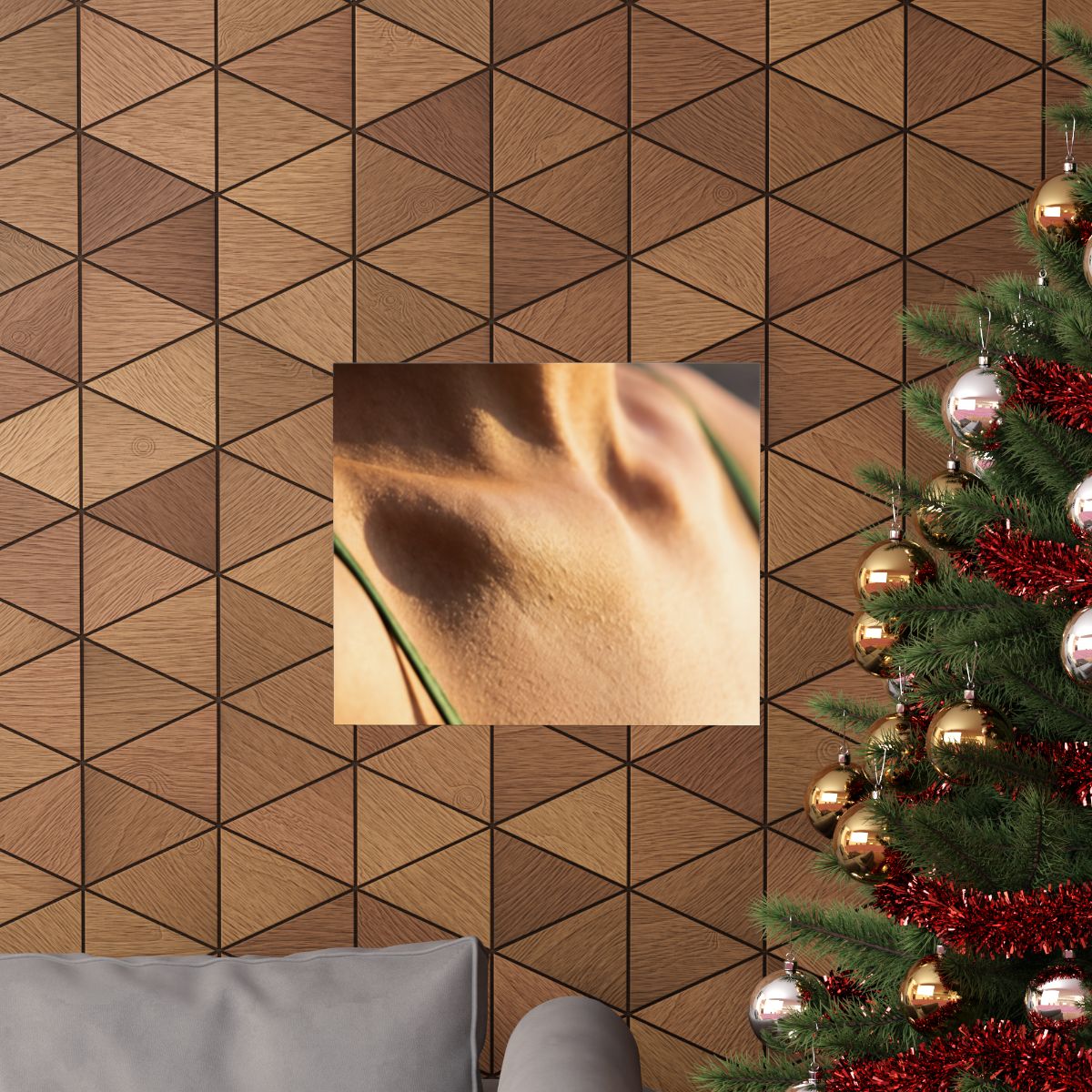 Matte Horizontal Posters - Golden Hour Glow - Minimalist......