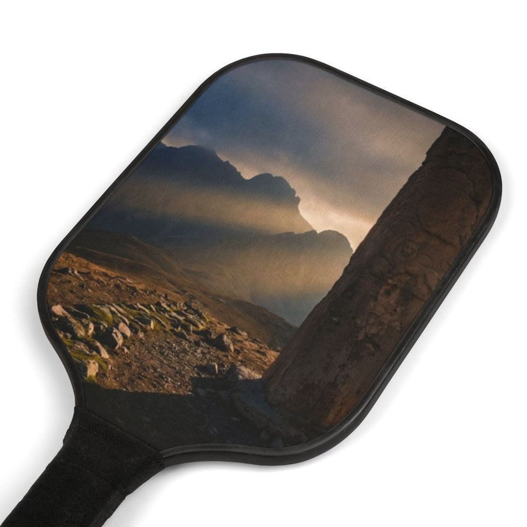 Pickleball Kit - Mystic Monolith Ancient Persian Mountain......
