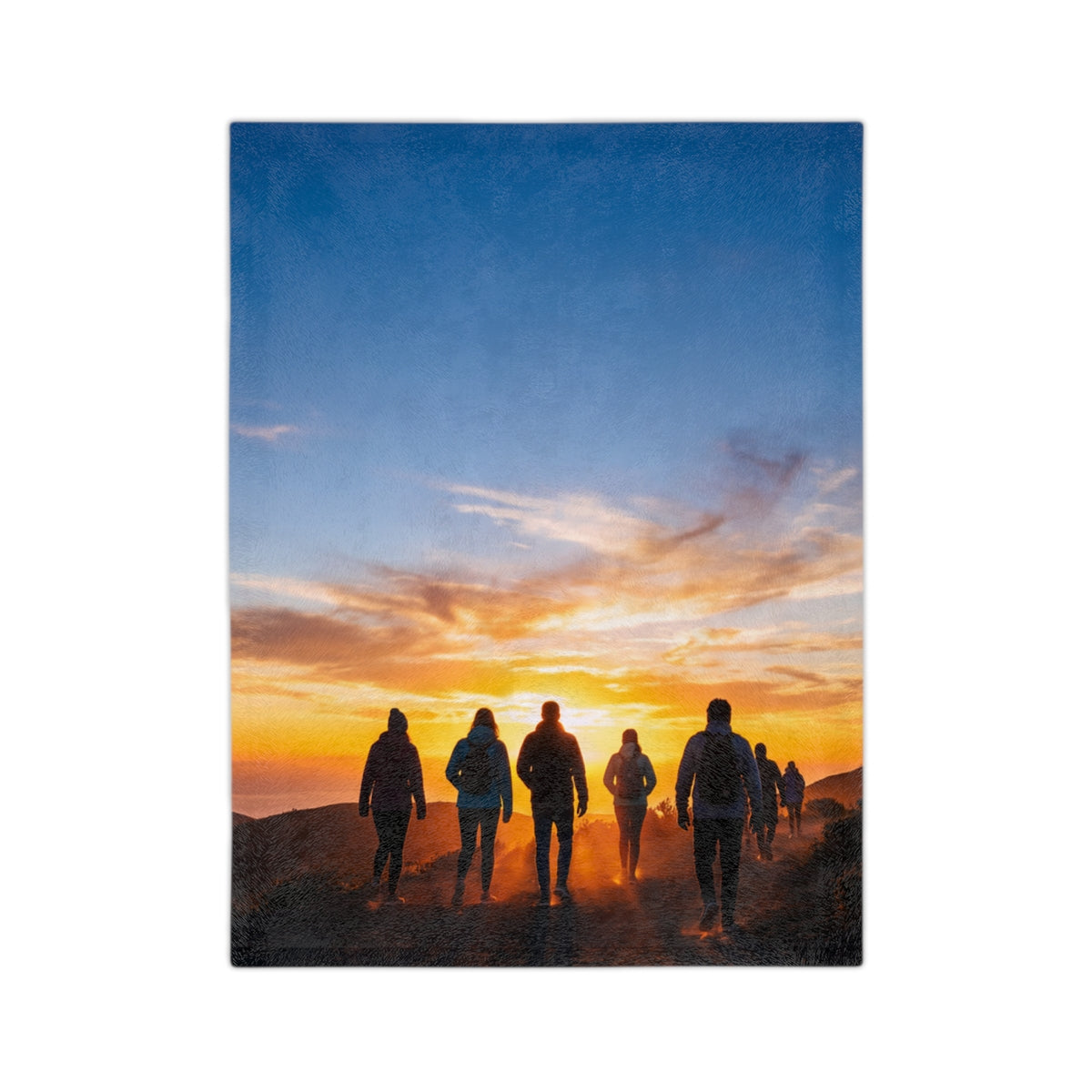 Velveteen Microfiber Blanket - Epic Dawn
