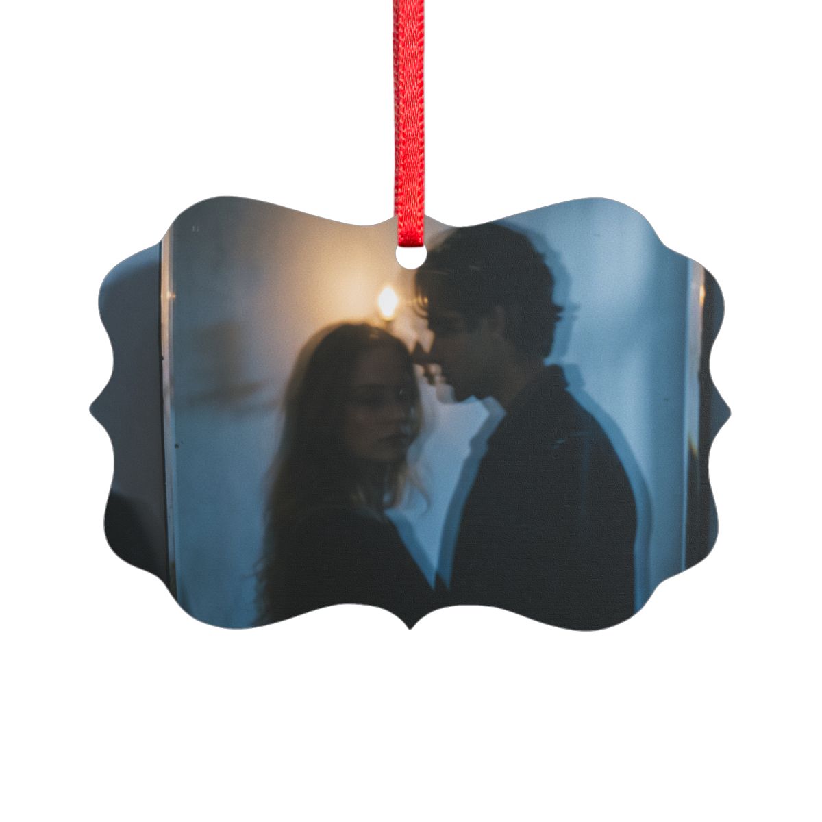 Midnight Reflections Acrylic Ornament - Festive Glow |...