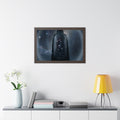 Framed Walnut Poster Orion Constellation Art