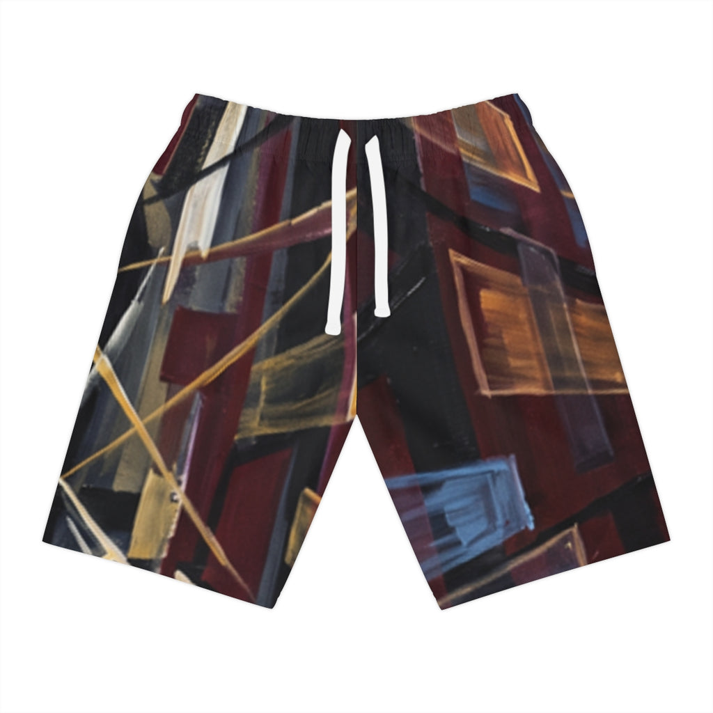 Athletic Long Shorts - Urban Perspective | Echovira Gallery