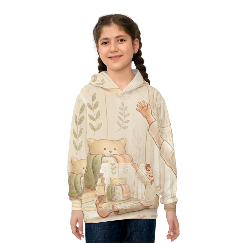 Children's Hoodie - Wake Up and See | Echovira Gallery