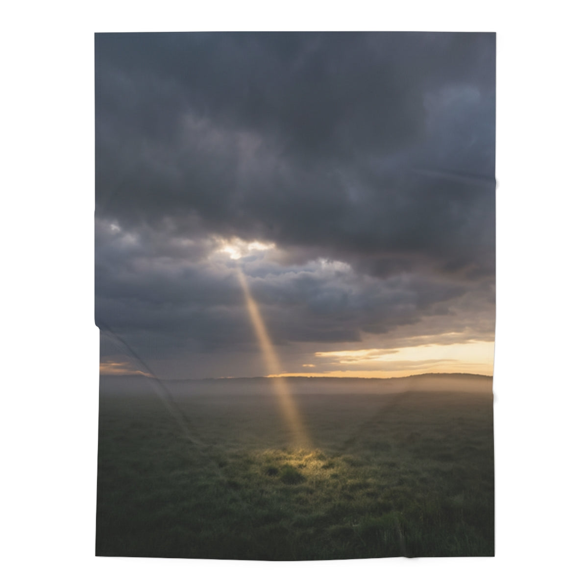 सनबीम मीडो लैंडस्केप बेबी Swaddle Blanket