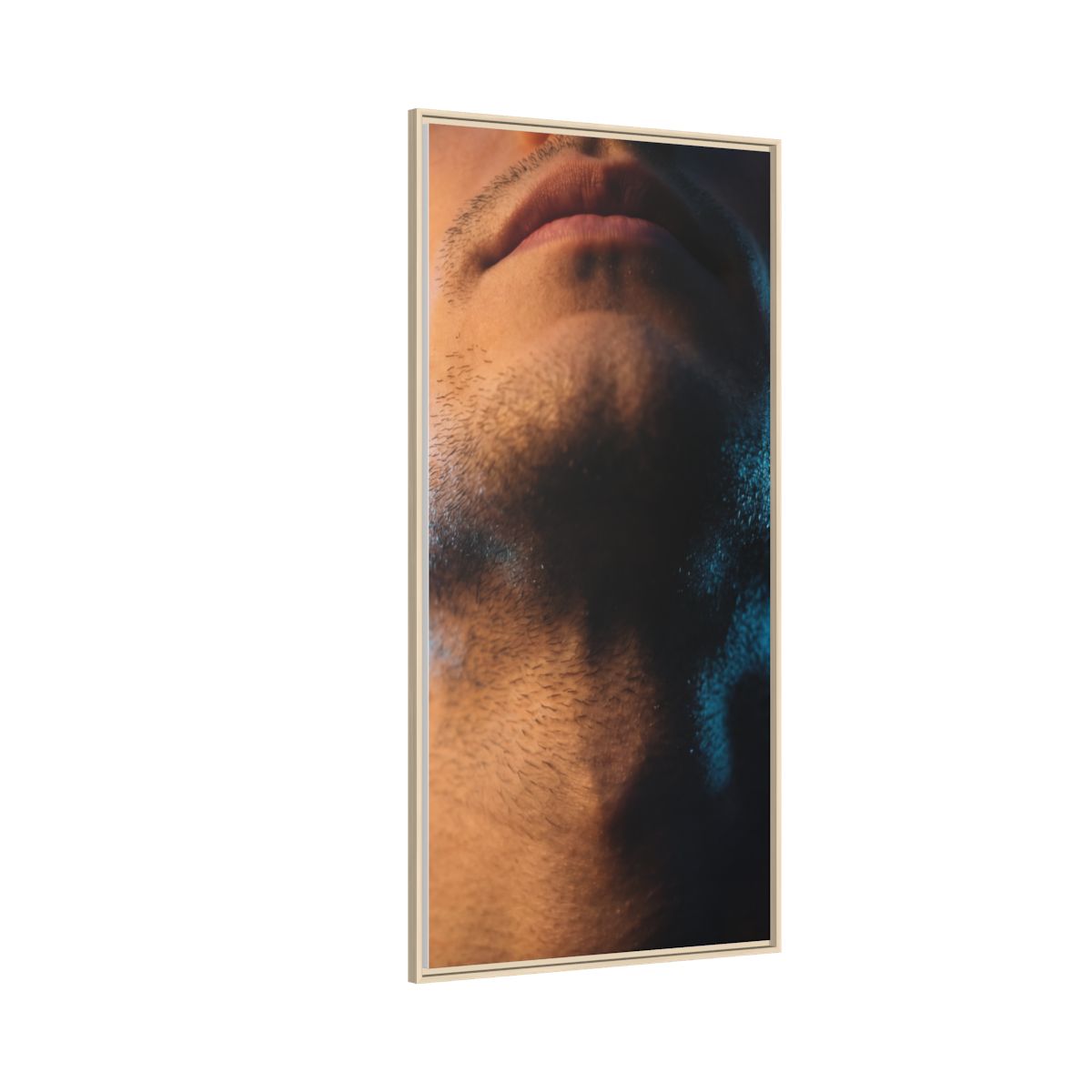 Framed Matte Canvas - Neon Noir