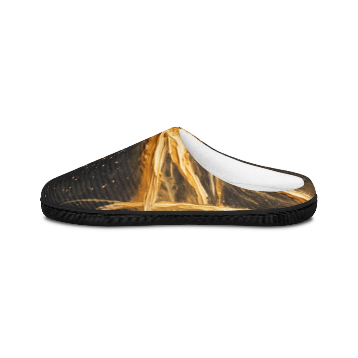 Men's Indoor Slippers - Golden Fray House Shoes | Echovira...