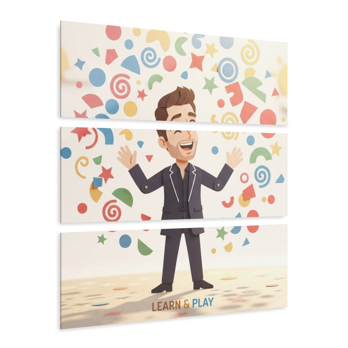 Acrylic Prints - Learn & Play Cheerful Papercraft... |...