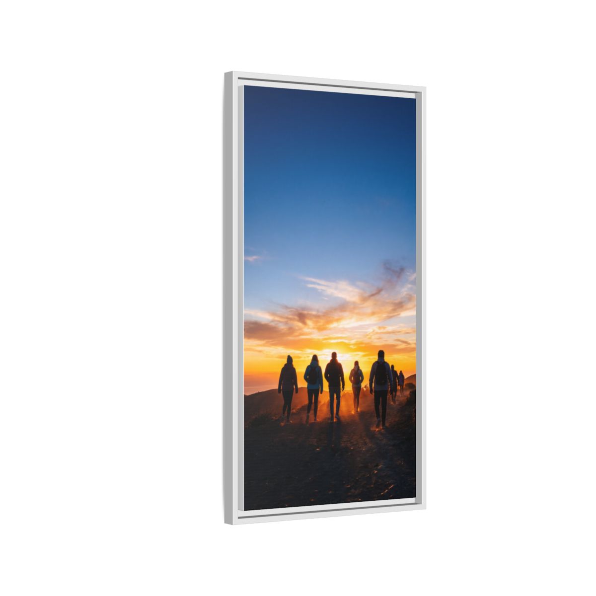 Matte Canvas, Framed - Epic Dawn Trek