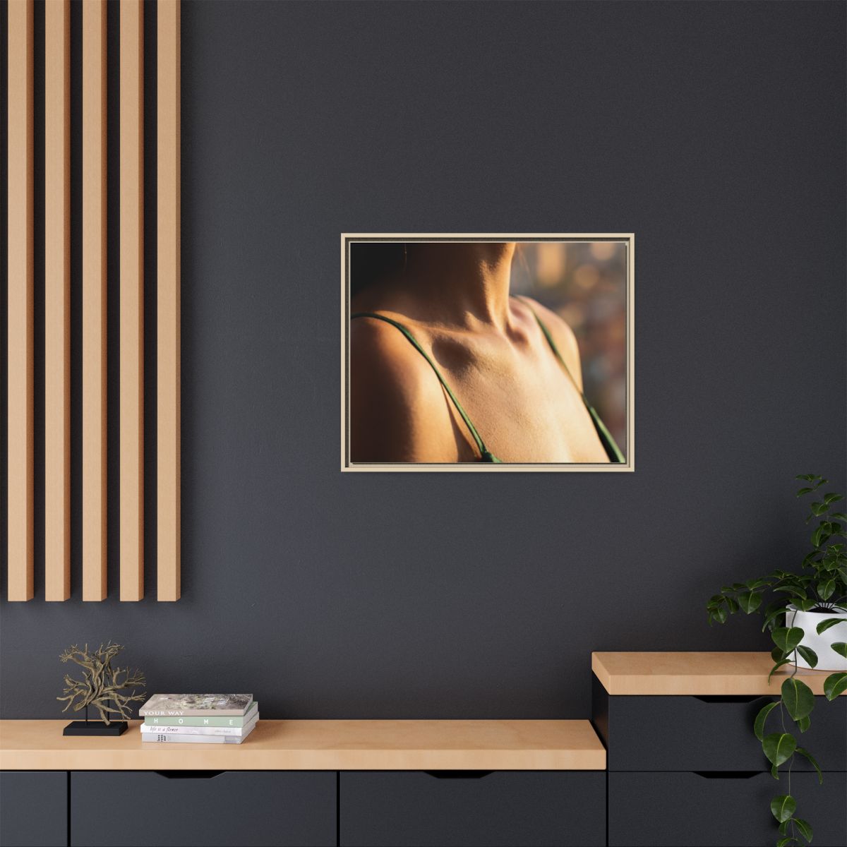 Matte Canvas Framed - Golden Hour Portrait