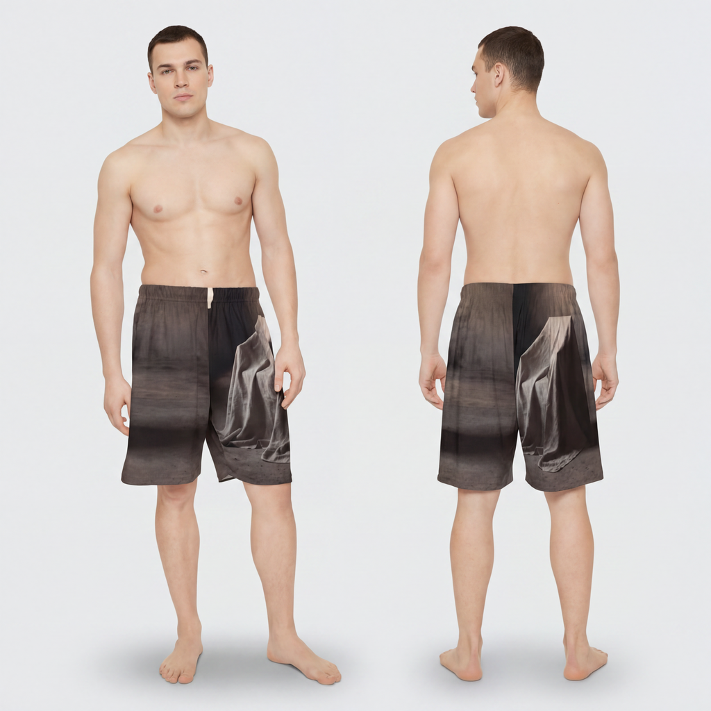 Herren-Sporthose – Moody Wabi-Sabi