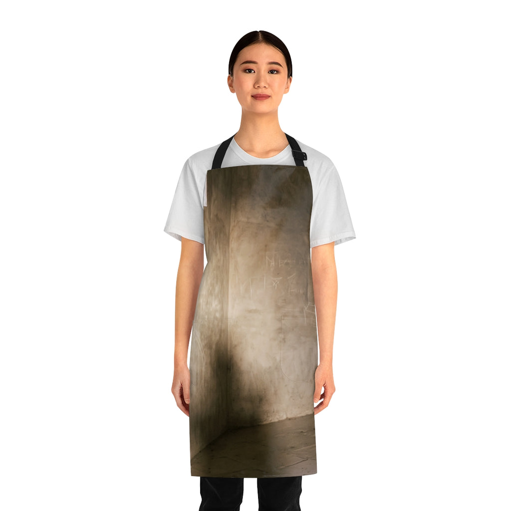 Apron - Shadows of the Citadel moody architectural print |...