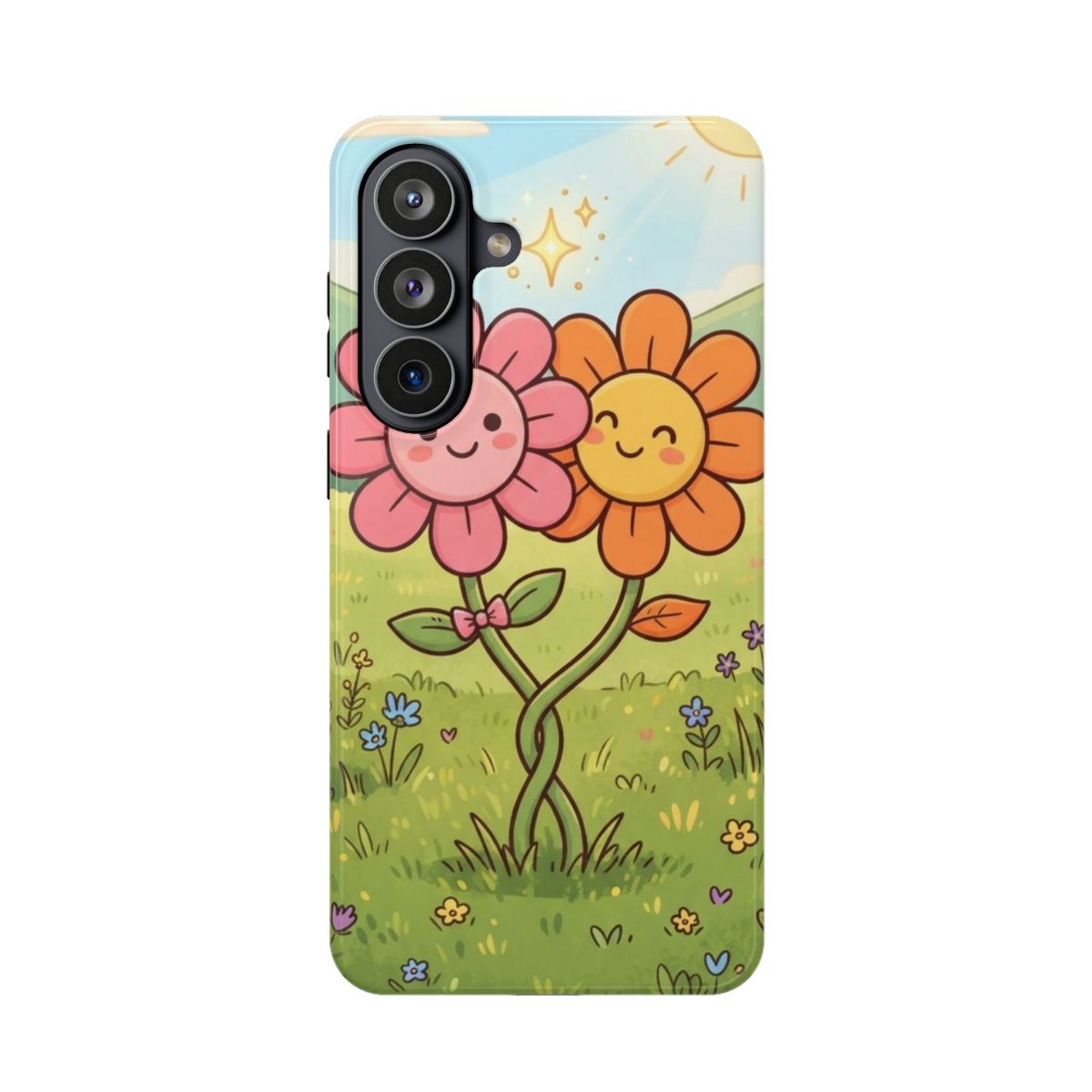 Impact-Resistant Cases - Sunny Meadow Friends Floral Art |...