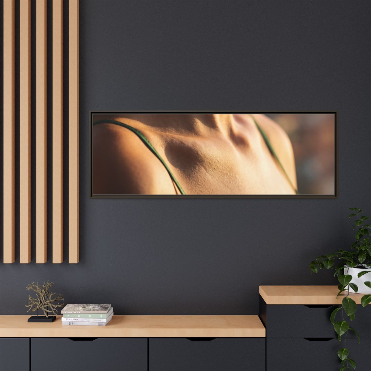 Matte Canvas Framed - Golden Hour Portrait