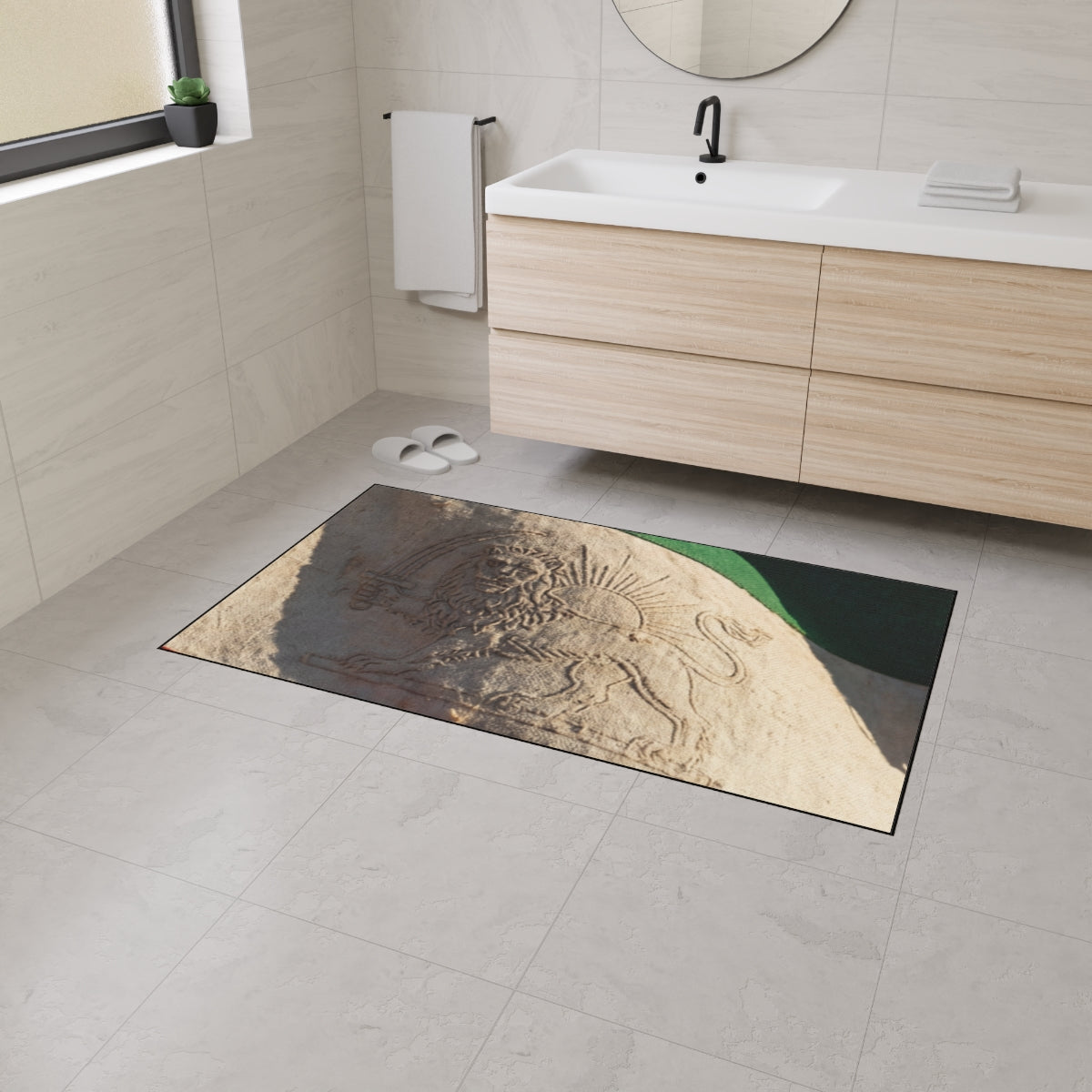 Floor Mat - Persian Welcome Crest