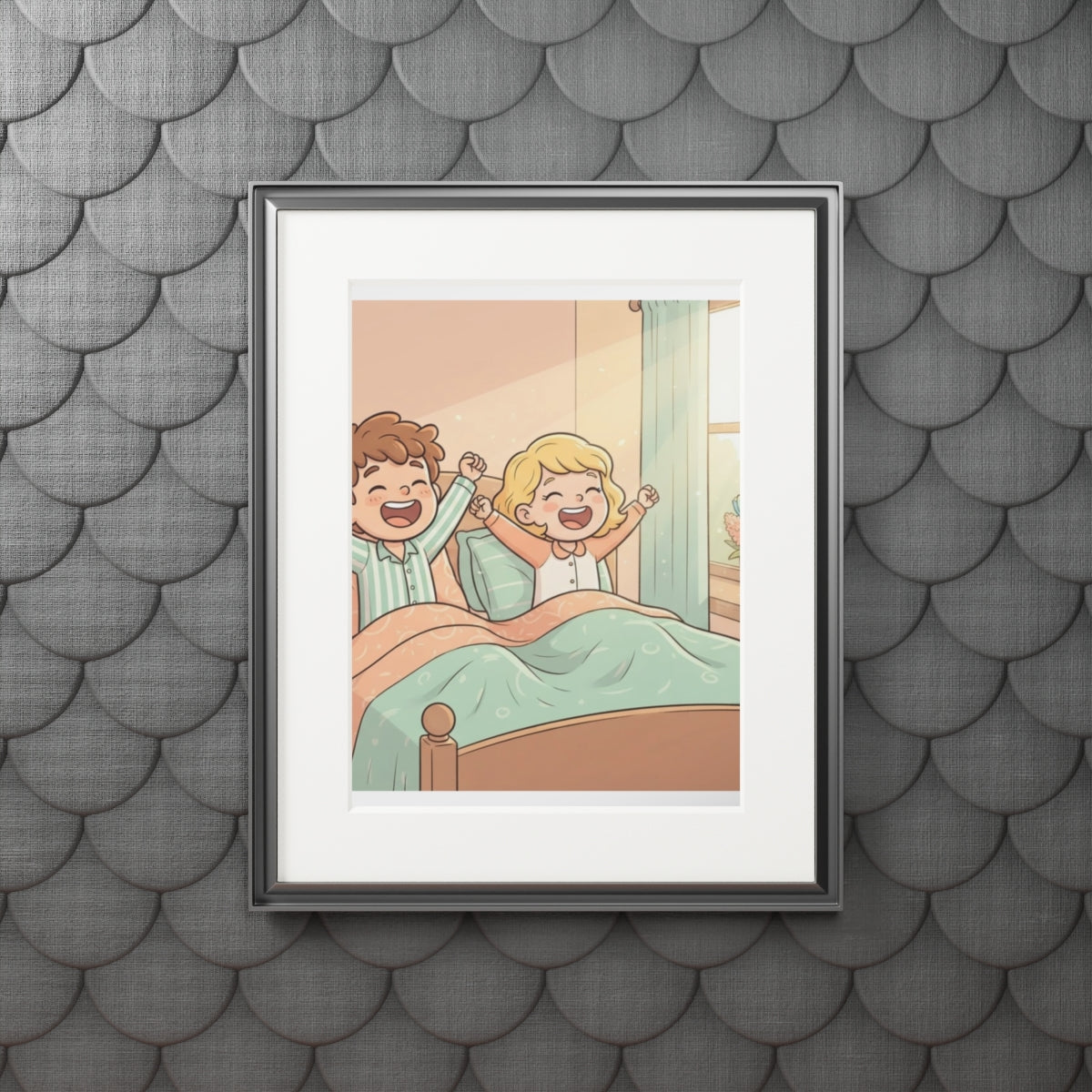 Fine Art Prints - Morning Sunshine Mat Board — Portrait... |...